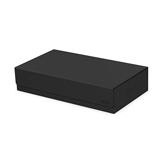 Ultimate Guard Omnihive 1000+, Deck Case for 1000 Double-Sleeved TCG Cards + 2 Removable Trays, Black, Magnetic Closure & Microfiber Inner Lining