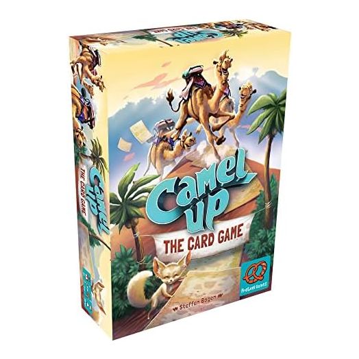 Camel Up The Card Game | Action-Packed Racing Game | Betting Strategy Game | Fun Family Game for Kids and Adults | Ages 8+ | 2-6 Players | Average Playtime 30-45 Minutes | Made by Pretzel Games