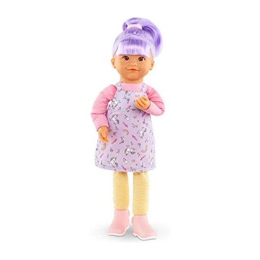 Corolle- Rainbow Doll-Iris Rag Doll, 300040, Multicolour