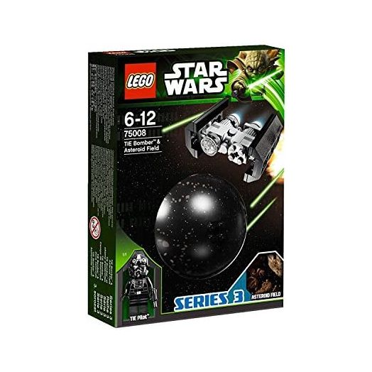 Star Wars - TIE Bomber & Asteroid Field - 75008