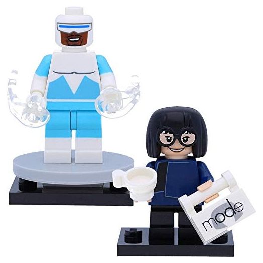 LEGO 71024 Disney Series 2 Mini Figures: #17 Edna Mode and #18 Frozone (The Incredibles)
