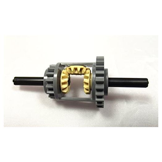 LEGO Technic - Differential Gears (Gear) 24-16 in The New Gray - Complete Set
