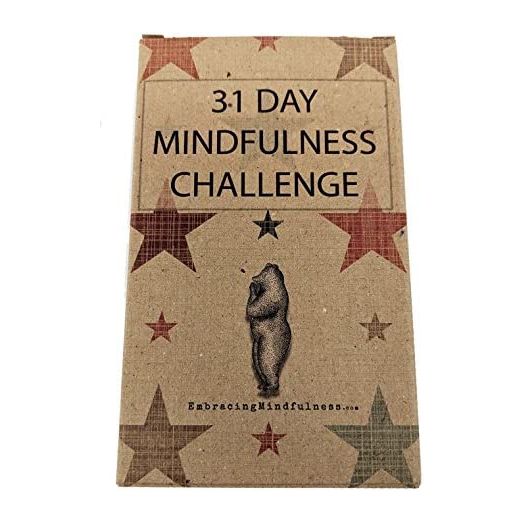 31 Day Mindfulness Challenge Cards, Take One a Day for a Month of Mindfulness