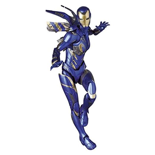 MAFEX No.184 IRON MAN Rescue Suit Endgame Ver. Total Height: Approx. 5.9 inches (150 mm), Non-scale, Painted Action Figure