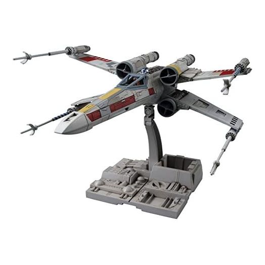 Bandai Hobby Star Wars 1/72 X-Wing Star Fighter Building Kit, Multi, 8" (BAN191406)