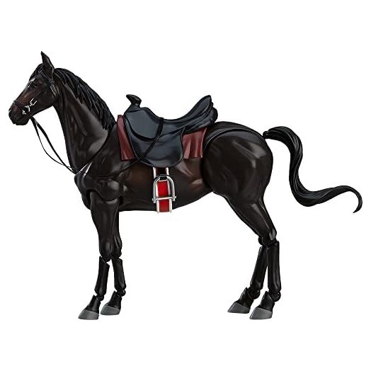 Max Factory figma Horse ver.2 [Black Deer Hair] Non-Scale Plastic Painted Action Figure, M06762