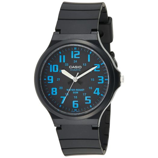 Casio Watch MW-240-2, Multi-Coloured, Strap.
