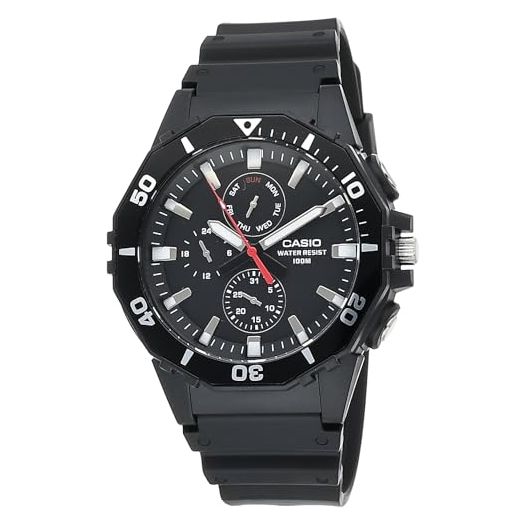 Casio MRW-210H-1 Original Black X-Large Dial Analog Mens Watch 100m WR MRW-210