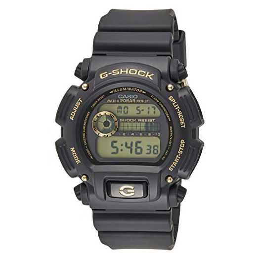 Casio DW9052GBX-1A9 G-Shock Chronograph Digital Men039;s Watch (Black/Gold)