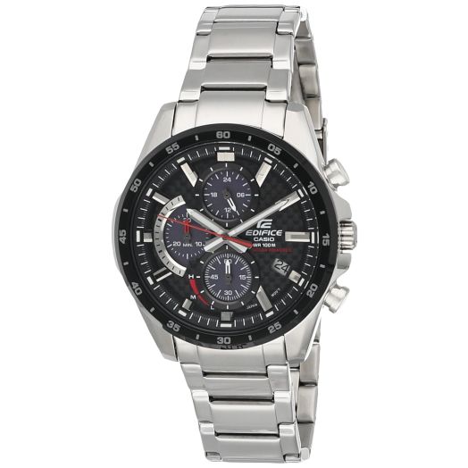 Casio Edifice EQS-900DB-1AVUDF Chronograph- Analog Quartz Silver Stainless Steel Men Watch