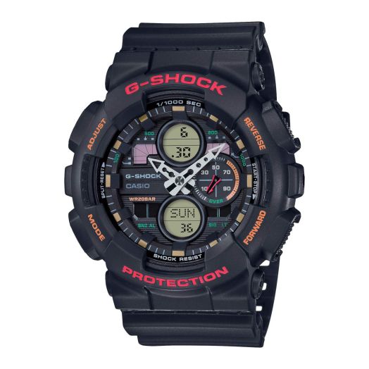Casio Men's Quartz Watch with Resin Strap GA-140-1A4ER