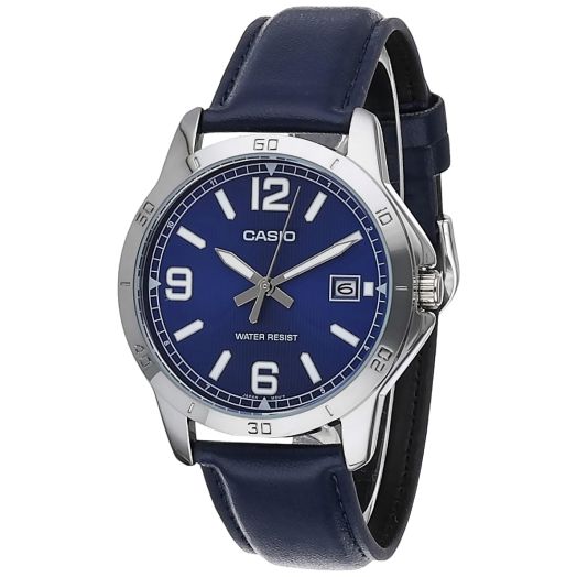 Casio MTP-V004L-2B Elegant Watch, blue, Classic