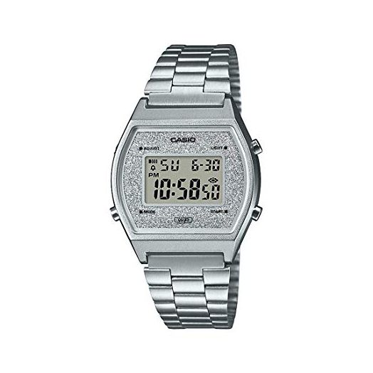 Casio B640WDG-7DF Digital Quartz Silver Stainless Steel Unisex Watch