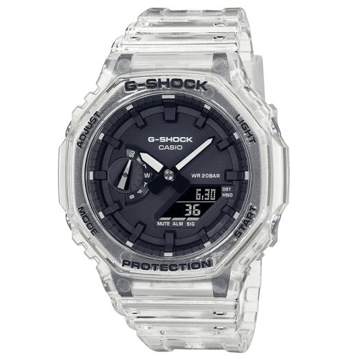 Casio GA-2100SKE-7AER Digital Quartz Transparent Watch