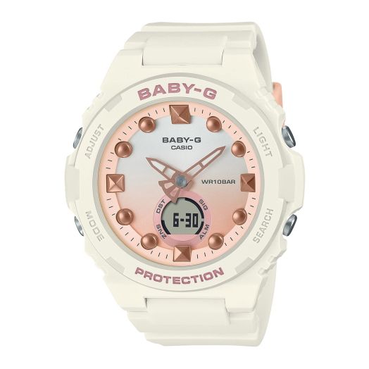 Casio BGA-320-7A1JF Baby-G Beach Scene Theme Series Women's Watch Japan Import April 2023 Model