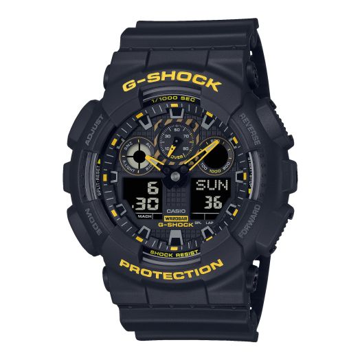 CASIO G-SHOCK GA-100CY-1AJF Caution Yellow series Japan Import NEW