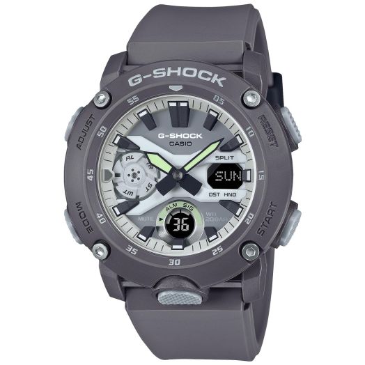 Casio G-Shock GA-2000HD-8AJF [G-Shock Hidden Glow Series], Gray