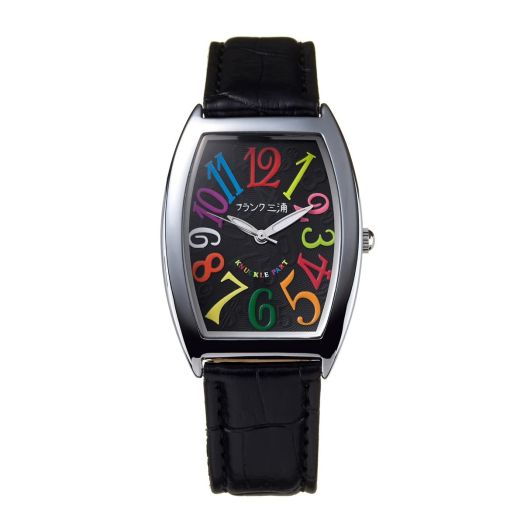Reprint Reproduction Japan 4 Large Brand No. 0 Watch Quartz, Rainbow Black