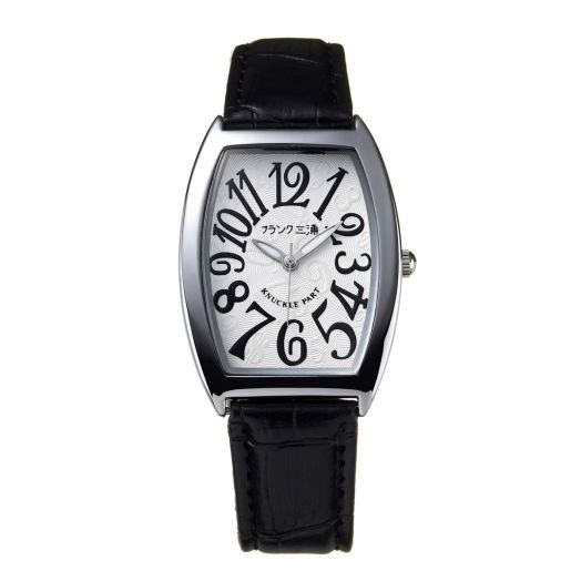 FRANK MIURA Reprint Reproduction Japan 4 Large Brand No. 0 Watch Quartz (White)