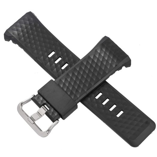 Casio 10545781 Genuine Factory Black Waveceptor Replacement Band WSD-F20