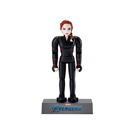 Chogokin Heroes Avengers Black Widow, Approx. 3.9 inches (100 mm), Diecast & ABS Painted Action Figure