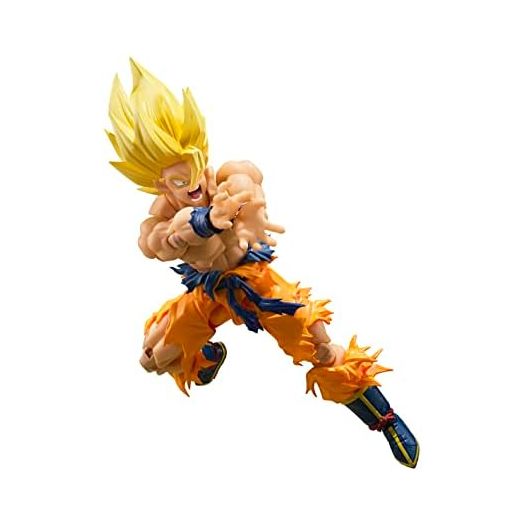 TAMASHII NATIONS - Dragon Ball Z - Super Saiyan Son Goku - Legendary Super Saiyan, Bandai Spirits S.H.Figuarts Action Figure