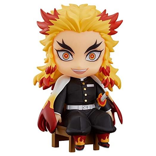 Good Smile Demon Slayer: Kimetsu no Yaiba: Kyojuro Rengoku Nendoroid Swacchao! Action Figure, Multicolor