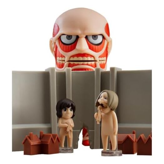 GOOD SMILE COMPANY Attack on Titan: Colossal Titan Nendoroid Action Figure Renewal Set
