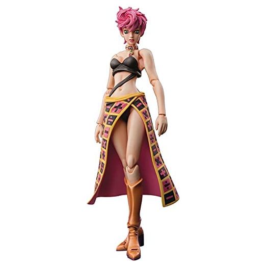 MediCos JoJo’s Bizarre Adventure Part 5: Chozo Kado Trish UNA Super Action Statue Figure, Multicolor