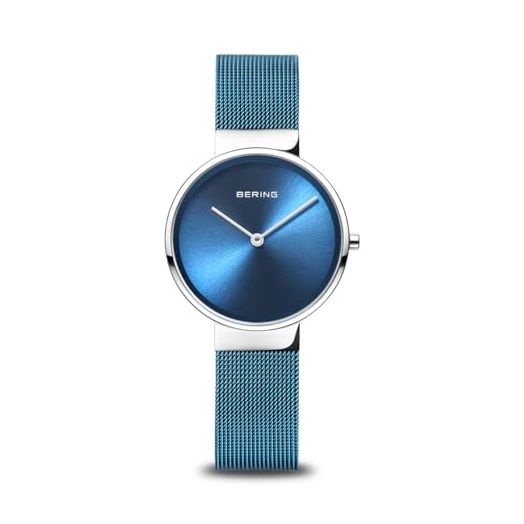 BERING Unisex Analogue Quartz Watch with Stainless Steel Strap