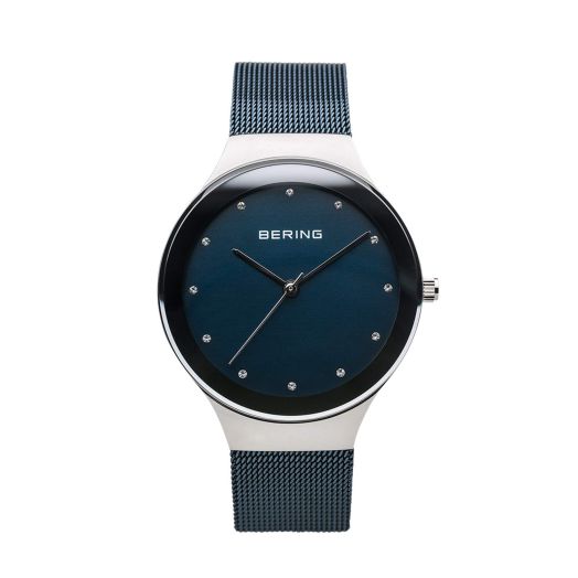 BERING Women Analog Quartz Classic Collection Watch with Stainless Steel Strap & Sapphire Crystal 12934-307