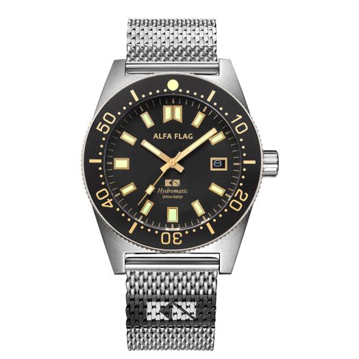 Hydromatic 200m/660ft Diver Watch Professional Automatic Men's Sport Watch, AFHM200-1A9