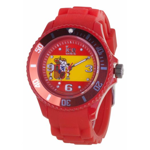 Ice Watch Women's WO.ES.S.S.12 Ice-World Spain Small Multicolor Silicone Watch