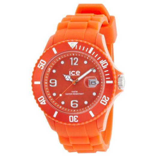 Ice Watch Sw-Tan-B-S-12 Men's Shadow Tangerine Silicone and Dial Watch