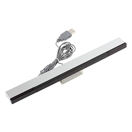 OriGlam USB Wired Wii Sensor Bar, Replacement Infrared IR Ray Motion Sensor Bar