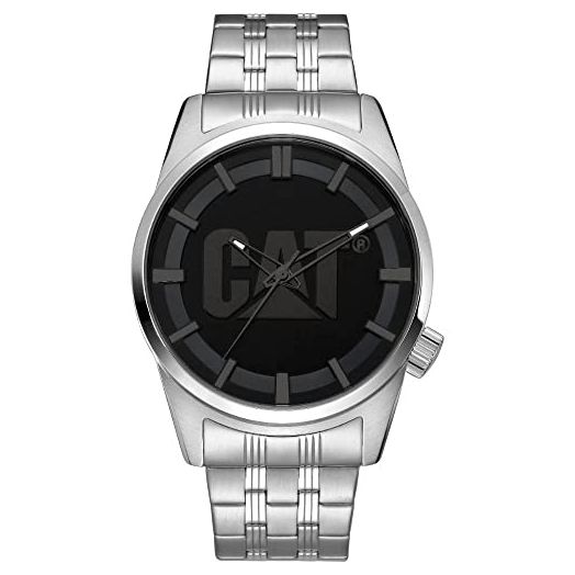 CAT ICON Men's Watch, 42mm Stainless Steel Case (black/gray)