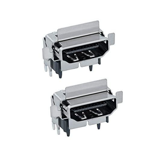 Wigearss HDMI Out Port Socket Connector for Xbox One S Console(2 packs)