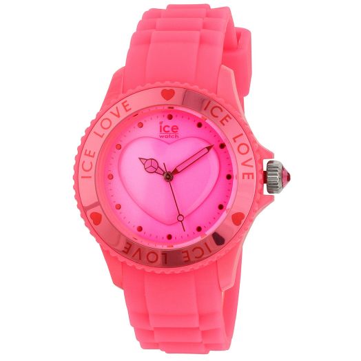 ICE-Watch Love Unisex Analogue Quartz Watch with Silicone Strap – LO.PK.U.S.10