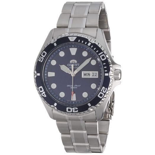 Orient Ray II Automatic Blue Dial Mens Watch FAA02005D9