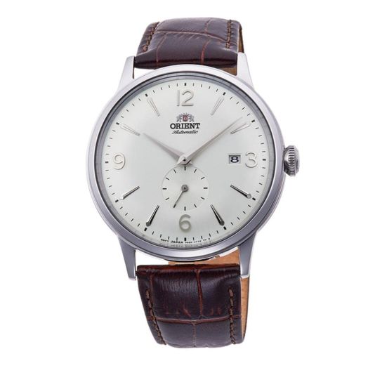 Orient Unisex Adult Analogue Automatic Watch with Leather Strap RA-AP0002S10B, Brown Grey, Bracelet