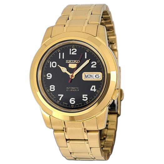 SEIKO 5 Automatic Black Dial Men's Watch SNKK40J1