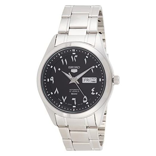 SEIKO 5 Automatic Black Dial Men's Watch SNKP21J1