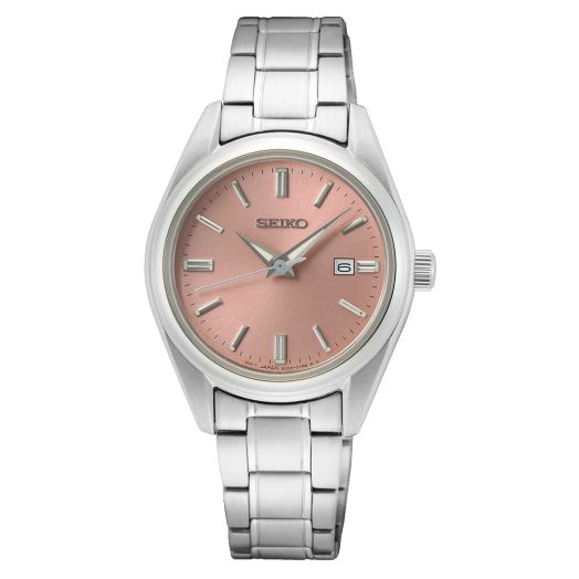 SEIKO Men's Classic Red Dial Watch - SUR529P1
