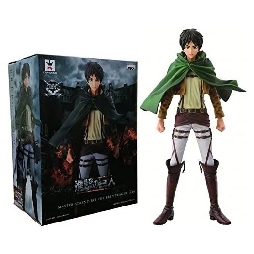 Banpresto Attack on Titan Master Stars Piece 10" Eren Yeager Action Figure