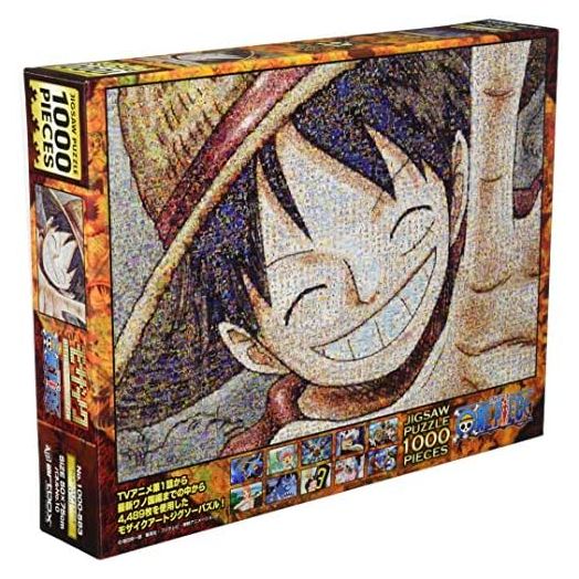 Ensky One Piece Mosaic Art 1000 Piece Jigsaw Puzzle (Luffy) (50x75cm) (19.6 x 29.5 inches)