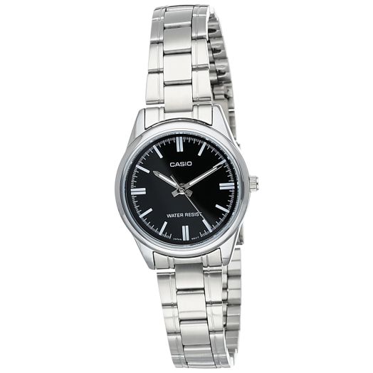 Casio Women's LTP-V005D-1AV Stainless Steel Analog Watch
