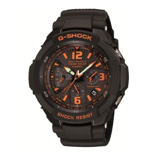 Casio Men's GW-3000B-1AJF G-SHOCK SKY COCKPIT Tough Solar Radio Controlled MULTIBAND 6