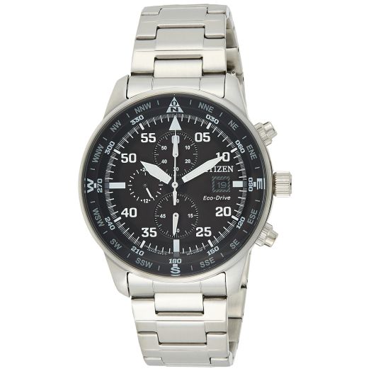 Citizen CA0690-88E Men's Eco-Drive Black Dial Chronograph Watch