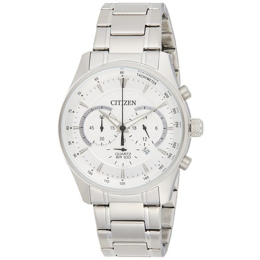 Citizen Chronograph Quartz Silver Dial Men's Watch AN8190-51A