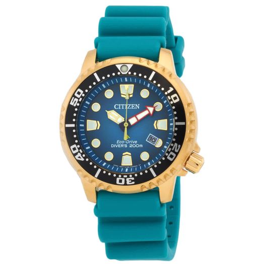 Citizen Eco-Drive Promaster Dive Turquoise Dial Men's Watch BN0162-02X